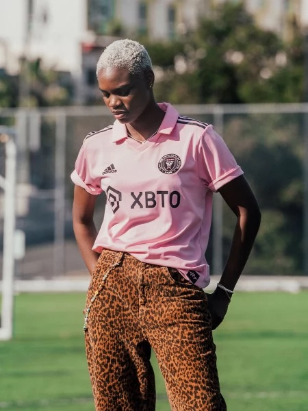 Inter Miami CF Voetbaltenue 2022-2023 Thuisshirt